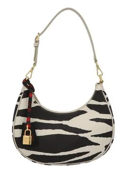 MCM | MCM Zebra Printed Zipped Shoulder Bag 4.8折
