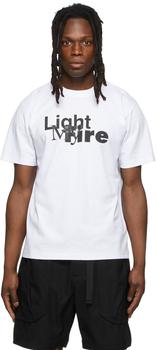推荐White 'Light My Fire' T-Shirt商品