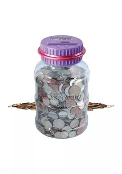Discovery Kids | Digital Coin-Counting Money Jar with LCD Screen - Purple,商家Belk,价格¥46