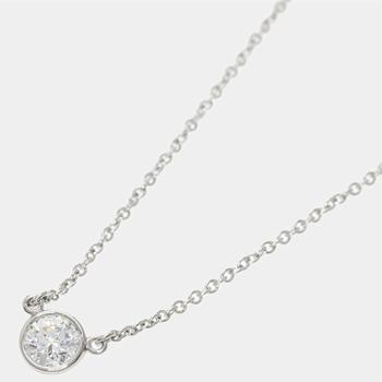 [二手商品] Tiffany & Co. | Tiffany & Co. Else Peretti Diamond By The Yard Platinum Diamond Necklace商品图片,