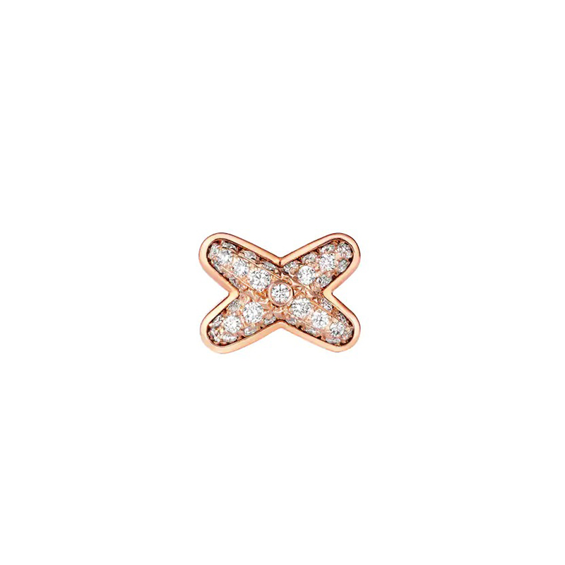 商品Chaumet | 【预售3-4周】Chaumet/尚美  Jeux de Liens系列 女士18k金玫瑰金明亮切割钻石耳环083468,商家VP FRANCE,价格¥14270图片