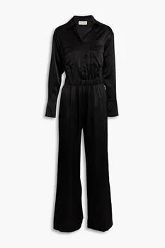 NICHOLAS | Emma silk-satin wide-leg jumpsuit,商家THE OUTNET US,价格¥1097