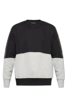 Versace | Versace Jeans Couture Two-Tone Crewneck Sweatshirt 6.7折