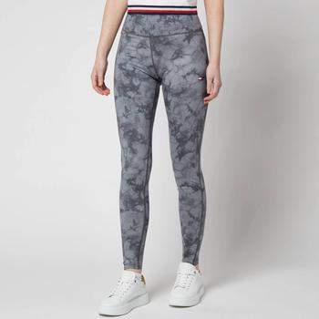 Tommy Hilfiger | Tommy Sport Women's Rw Aop Leggings - Dark Ash Wash商品图片,6折×额外8折, 额外八折