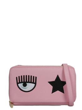 product Chiara Ferragni Eye-Printed Zipped Shoulder Bag - Only One Size image