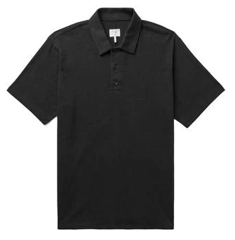 Rag & Bone | Rag & Bone Women Classic Flame Cotton Polo Shirt Black,商家Premium Outlets,价格¥1129