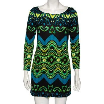 推荐Diane von Furstenberg Multicolor Printed Silk Tacita Tunic Dress S商品