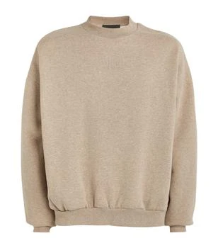 Essentials | Cotton-Blend Crew-Neck Sweater 