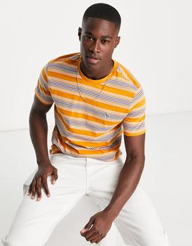 product Original Penguin stripe t-shirt in yellow image