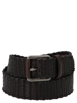 zegna皮带价格, Zegna | Ermenegildo Zegna Men's  Brown Other Materials Belt商品图片 