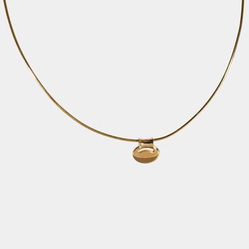 商品Tiffany & Co. Concave Disc 18K Yellow Gold Necklace图片