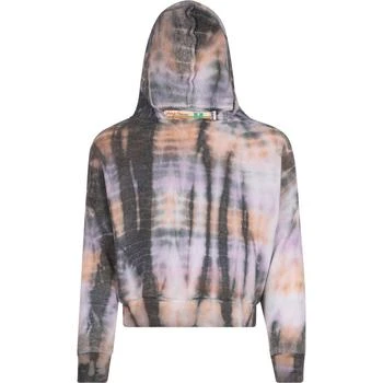 推荐Tie dye hoodie in pink and black商品