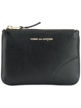 推荐Comme Des Garçons Mens Black Leather Wallet商品