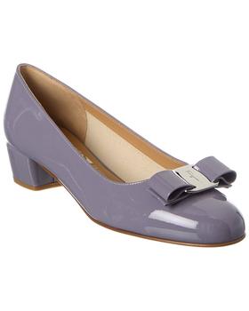 菲拉格慕芭蕾鞋, Salvatore Ferragamo | Salvatore Ferragamo Vara 1 Patent Ballet Flat商品图片 8.5折