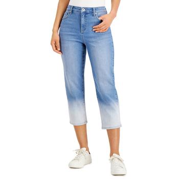 Women's High Rise Cropped Jeans, Created for Macy's product img