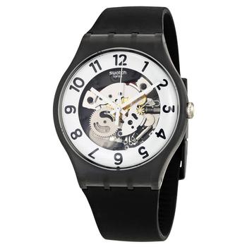 推荐Originals Skeletor Black Silicone Mens Watch SUOB134商品