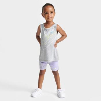 NIKE | Girls' Toddler Nike Just DIY It Tank and Bike Shorts Set商品图片,2.5折