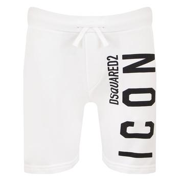 推荐White Vertical Logo Bermuda Shorts商品