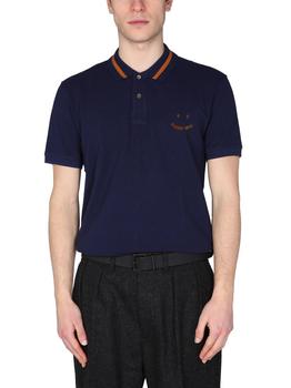 product PS Paul Smith Smiley Logo Short-Sleeved Polo Shirt - S image
