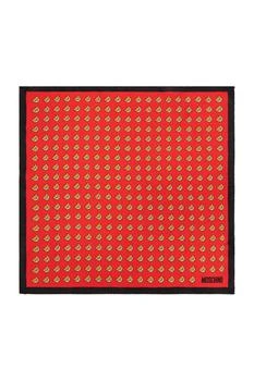 Moschino | Moschino Logo Printed Pocket Square 7.6折, 独家减免邮费