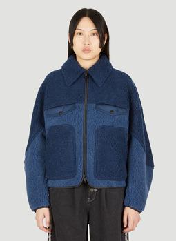Li-Ning | Colour Block Fleece Jacket in Bllue商品图片,6折
