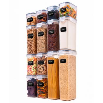 商品Cheer Collection | Air Tight Food Storage Container, 14 Pack,商家Macy's,价格¥1112图片