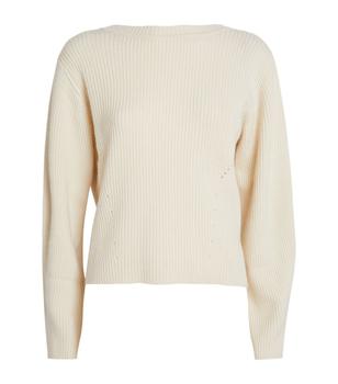 Lisa Yang | Cashmere Open-Back Rosa Sweater商品图片,独家减免邮费