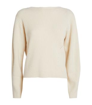 推荐Cashmere Open-Back Rosa Sweater商品