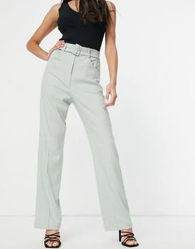product & Other Stories tailored trousers in pistachio image
