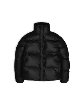 RAINS | Chaqueta plumón Boxy Puffer Jacket - Negro (Unisex)商品图片,满$175享8.9折, 满折