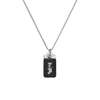 Coach | Signature Leather Tag Pendant Necklace 9.4折