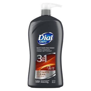 商品Dial | Men 3 in 1 Body Wash Ultimate Clean,商家Walgreens,价格¥58图片