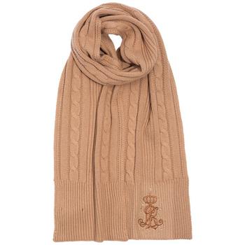 Women's Logo and Stone Cable Scarf,价格$58