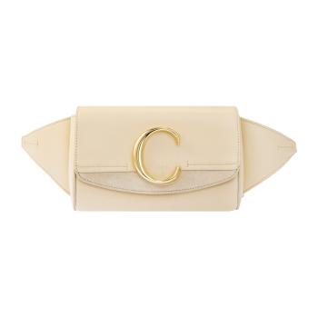 chloe c精选, Chloé | Chloe' 蔻依 米色女士腰包 C19US195-A37-290商品图片 满$100享9.5折, 满折