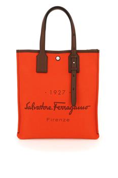 菲拉格慕包女包, Salvatore Ferragamo | Salvatore ferragamo canvas tote bag商品图片 5.7折