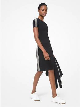 推荐Logo Tape Textured Knit Pencil Skirt商品