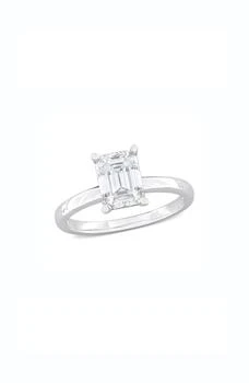 DELMAR | Sterling Silver Octagon-Cut Moissanite Ring,商家Nordstrom Rack,价格¥1073