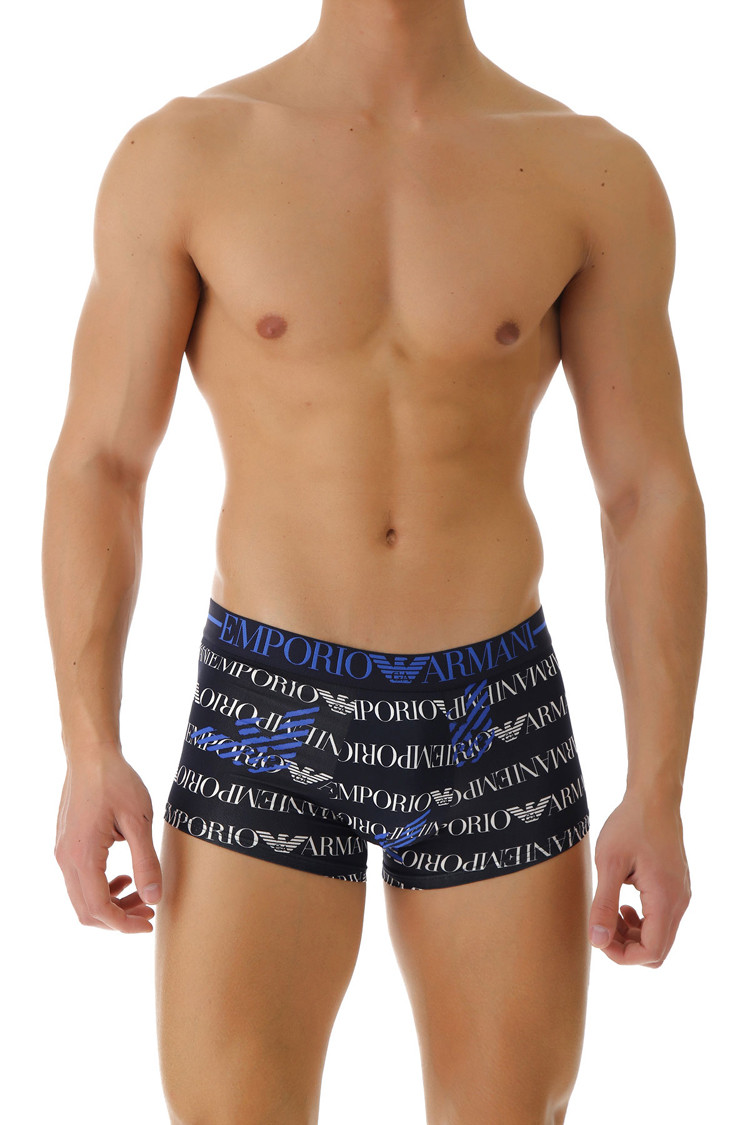 时尚阿玛尼内裤男装, Emporio Armani | EMPORIO ARMANI 其他蓝色男士内裤 1112909P536-15735商品图片 5.7折, 独家减免邮费