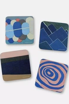 THIRD DRAWER DOWN | Third Drawer Down Ode A La Bievre Coaster Set x Louise Bourgeois,商家Urban Outfitters,价格¥224