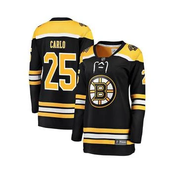 Fanatics | Women's Brandon Carlo Black Boston Bruins Breakaway Player Jersey,商家Macy's,价格¥928