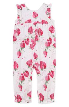 product Exploding Strawberry Organic Cotton Romper image