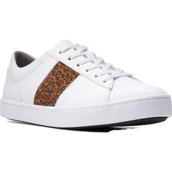 clarks女鞋价格, Clarks | Clarks Womens Pawley Rilee Leather Fashion Sneakers商品图片 1.8折起