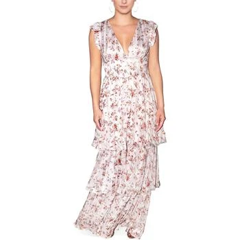 推荐Rachel Rachel Roy Womens Metallic Floral Maxi Dress商品