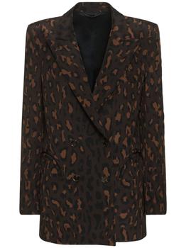 商品BLAZÉ MILANO | Simba Cocoa Everyday Blazer,商家LUISAVIAROMA,价格¥4973图片
