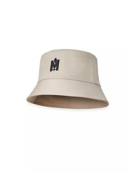 推荐Logo-Adorned Woven Bucket Hat商品