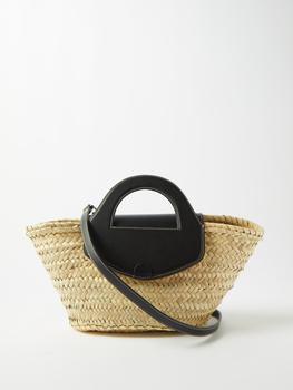 美国hereu, Hereu | Alqueria small straw basket bag商品图片 