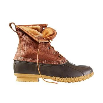 推荐L.L.Bean Men's 8 Inch Tumbled Leather Insulated Shearling Boot商品