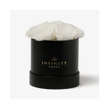Infinity Roses | Round Box of 7 White Real Roses Preserved To Last Over A Year,商家Macy's,价格¥1004
