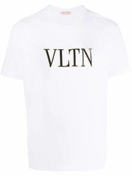 Valentino | VALENTINO 男士白色棉质短袖T恤 1V3MG10V-8RB-0BO商品图片,独家减免邮费