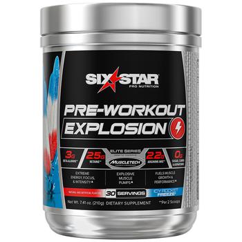 商品Six Star | Pre-Workout Explosion Icy Rocket Freeze,商家Walgreens,价格¥181图片
